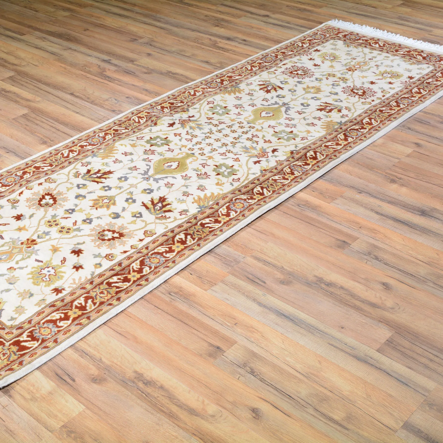 Hand-Knotted Fine Pak Traditional Handmade 100% Wool Rug (Size 2.8 X 8.5) Brral-1761