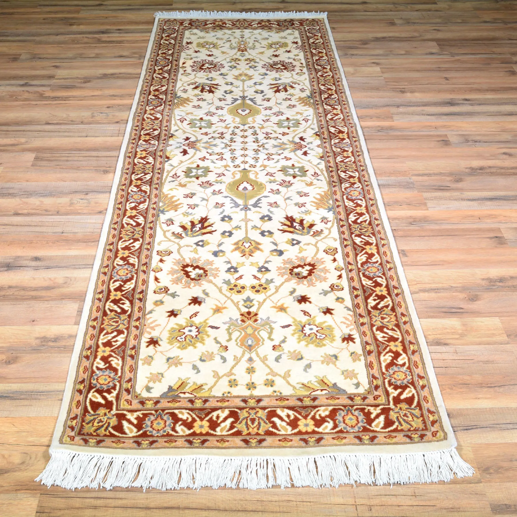 Hand-Knotted Fine Pak Traditional Handmade 100% Wool Rug (Size 2.8 X 8.5) Brral-1761