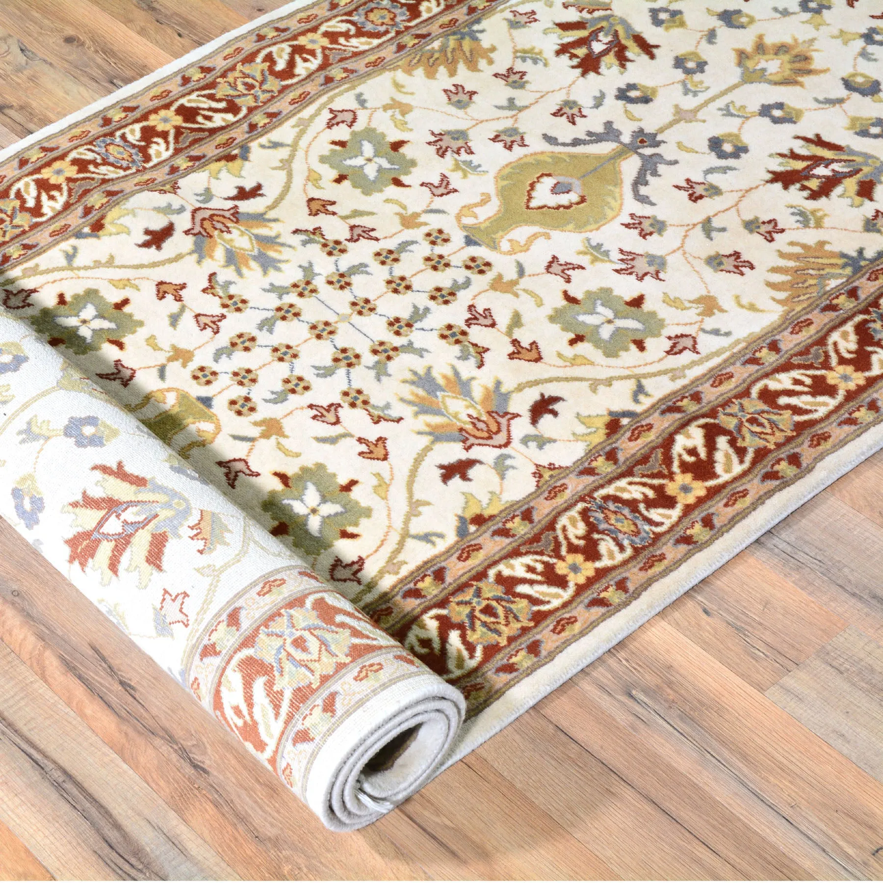 Hand-Knotted Fine Pak Traditional Handmade 100% Wool Rug (Size 2.8 X 8.5) Brral-1761