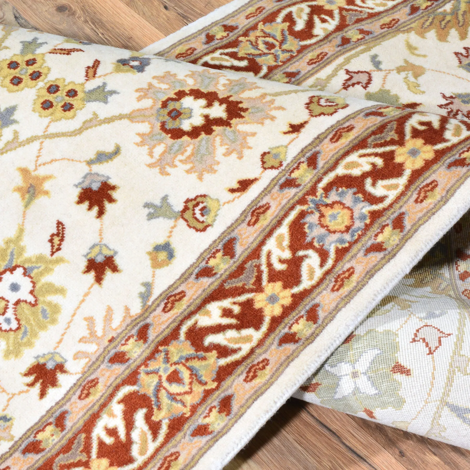 Hand-Knotted Fine Pak Traditional Handmade 100% Wool Rug (Size 2.8 X 8.5) Brral-1761