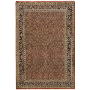 Hand-Knotted Fine Traditional Design Handmade Wool Oriental Rug (Size 5.8 X 9.0) Cwral-9810