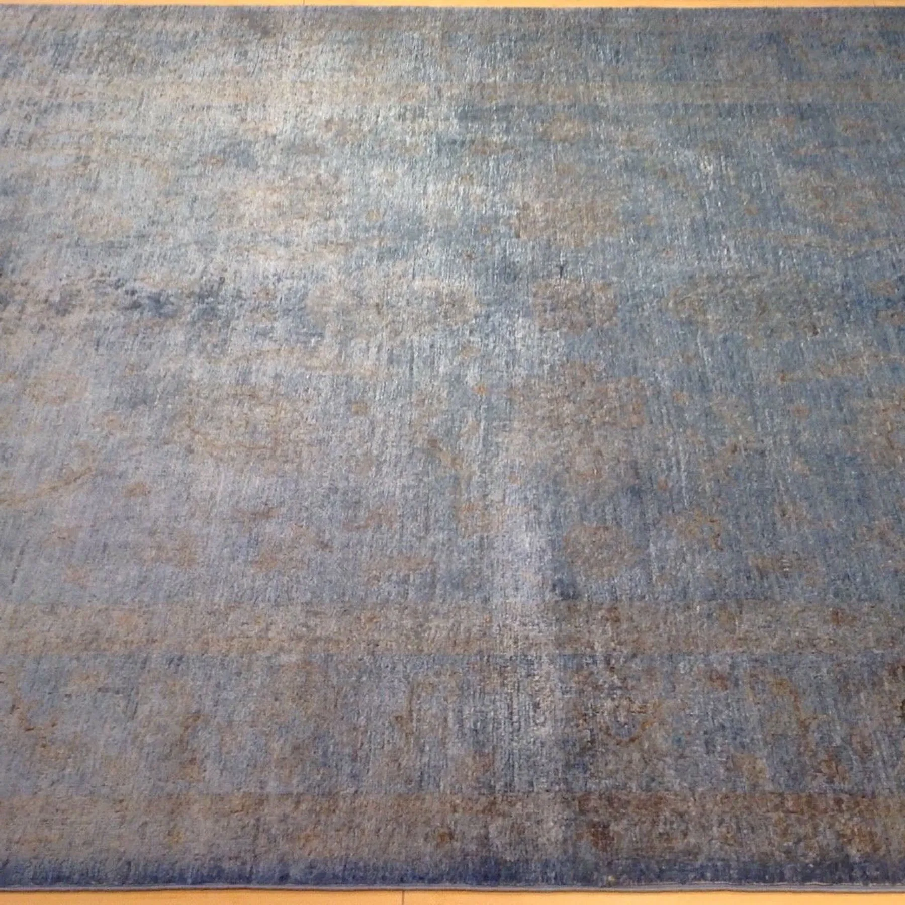 Hand-Knotted Fine Tribal Peshawar Overdyed Chobi Wool Rug (Size 5.9 X 8.0) Brral-3984