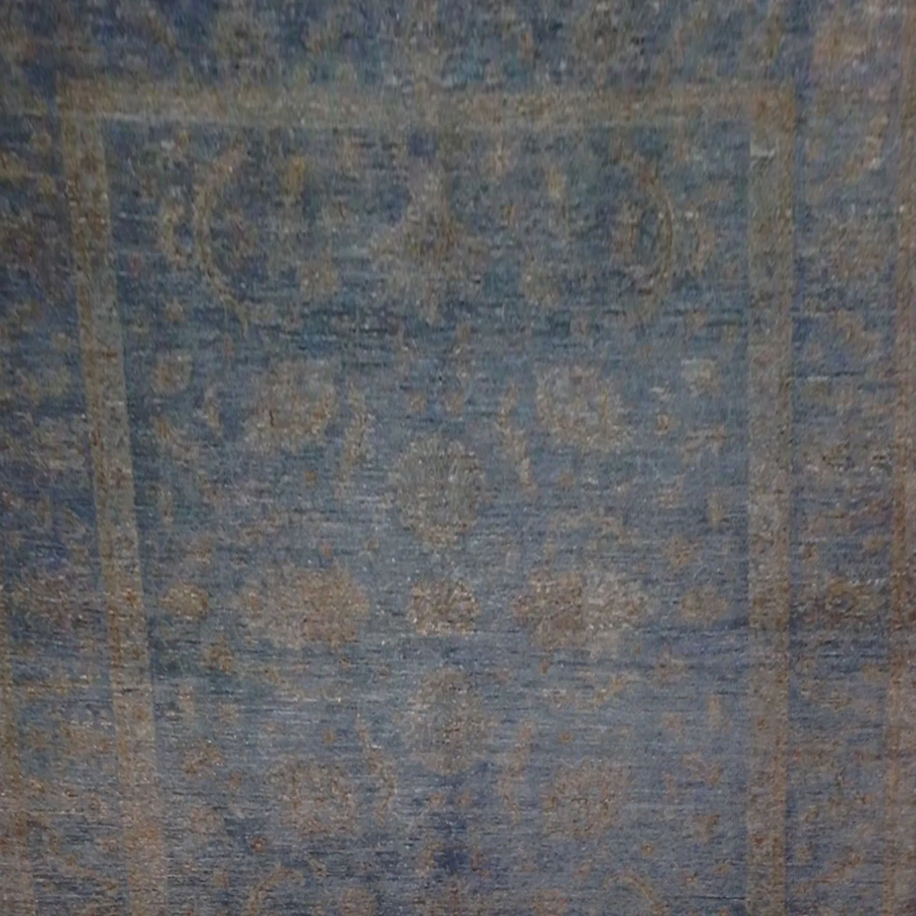 Hand-Knotted Fine Tribal Peshawar Overdyed Chobi Wool Rug (Size 5.9 X 8.0) Brral-3984