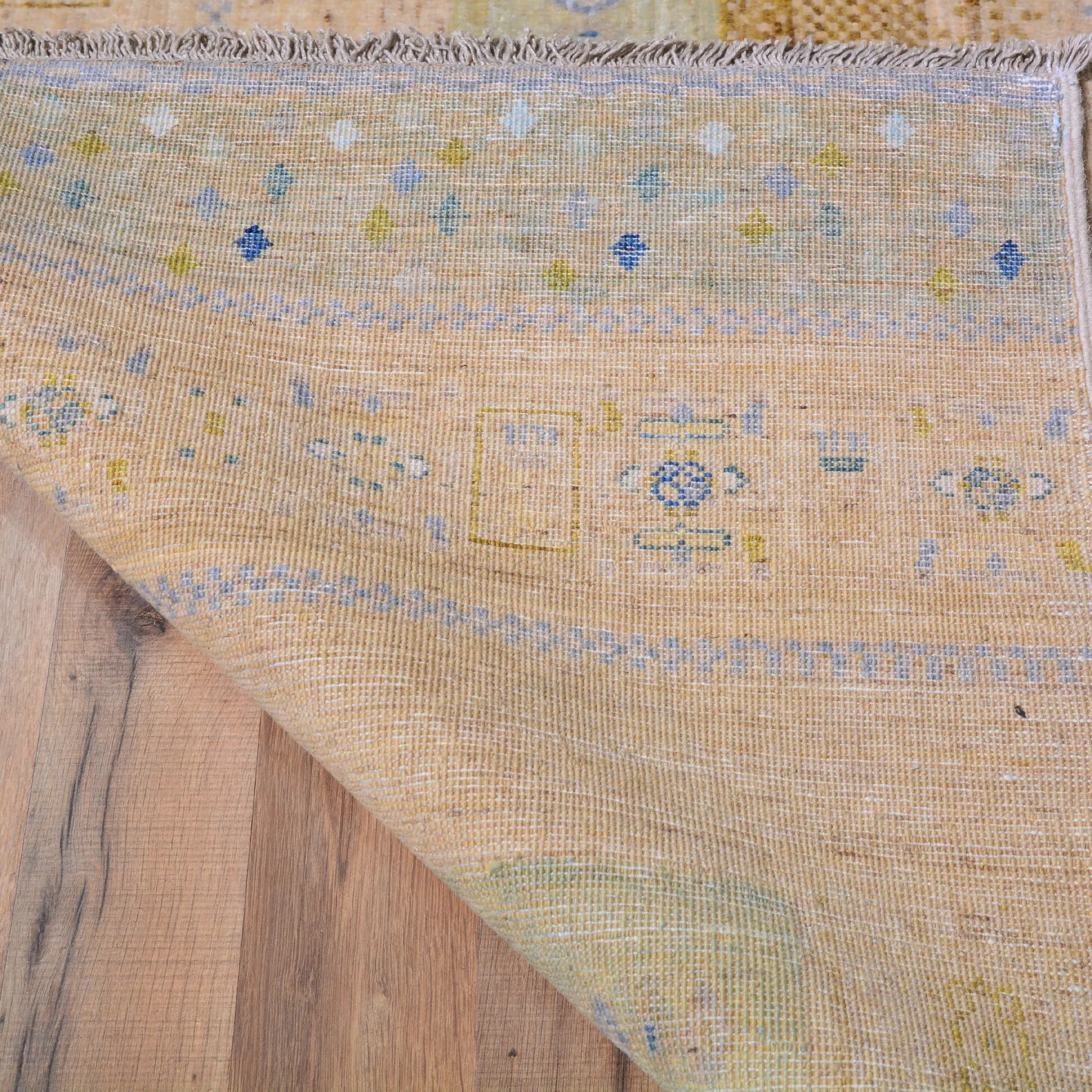 Hand-Knotted Gabbeh Kashkuli Design Handmade Wool Rug (Size 8.7 X 11.8) Cwral-8175