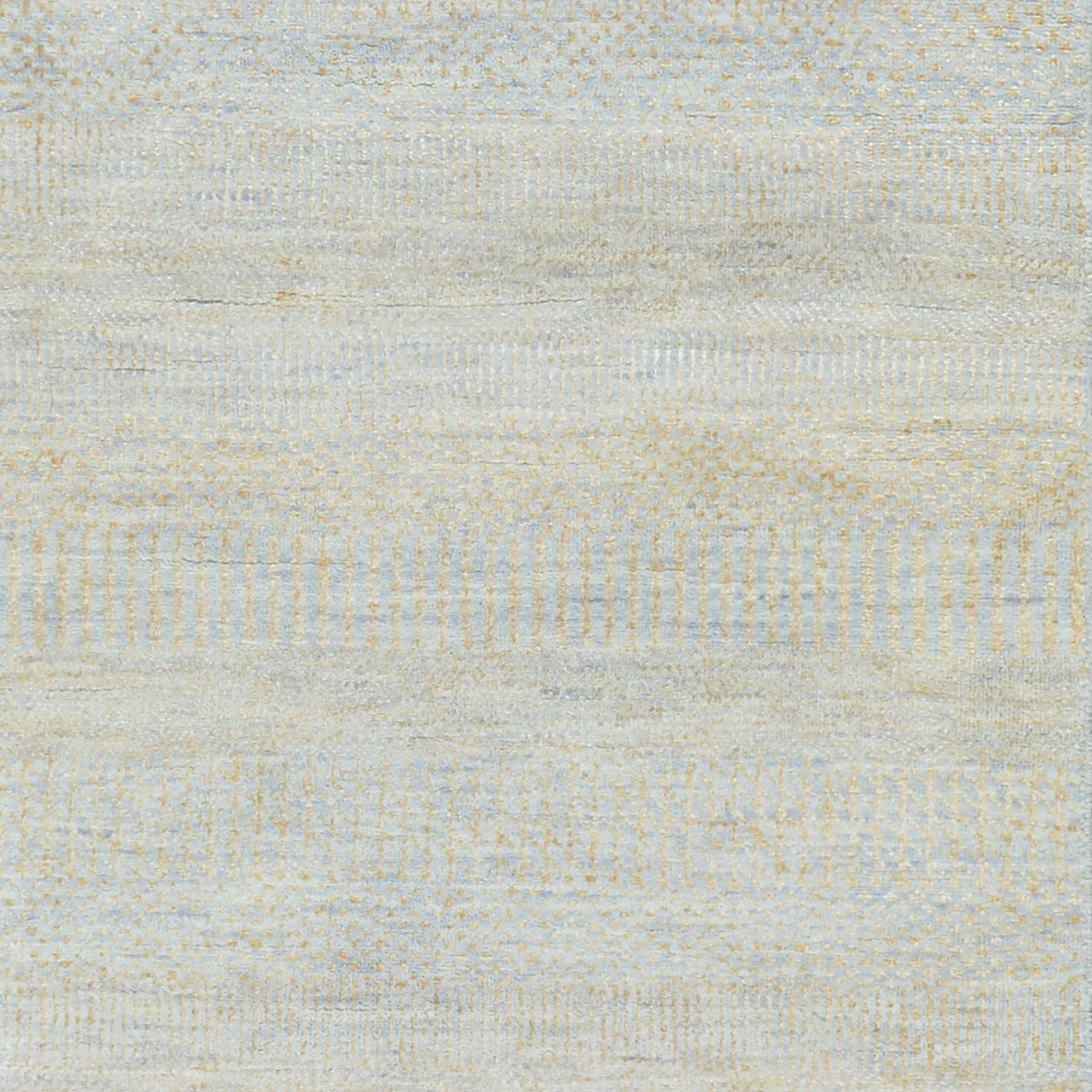 Hand-Knotted Grey Modern Design Handmade Wool Rug (Size 2.6 X 14.5) Cwral-7260
