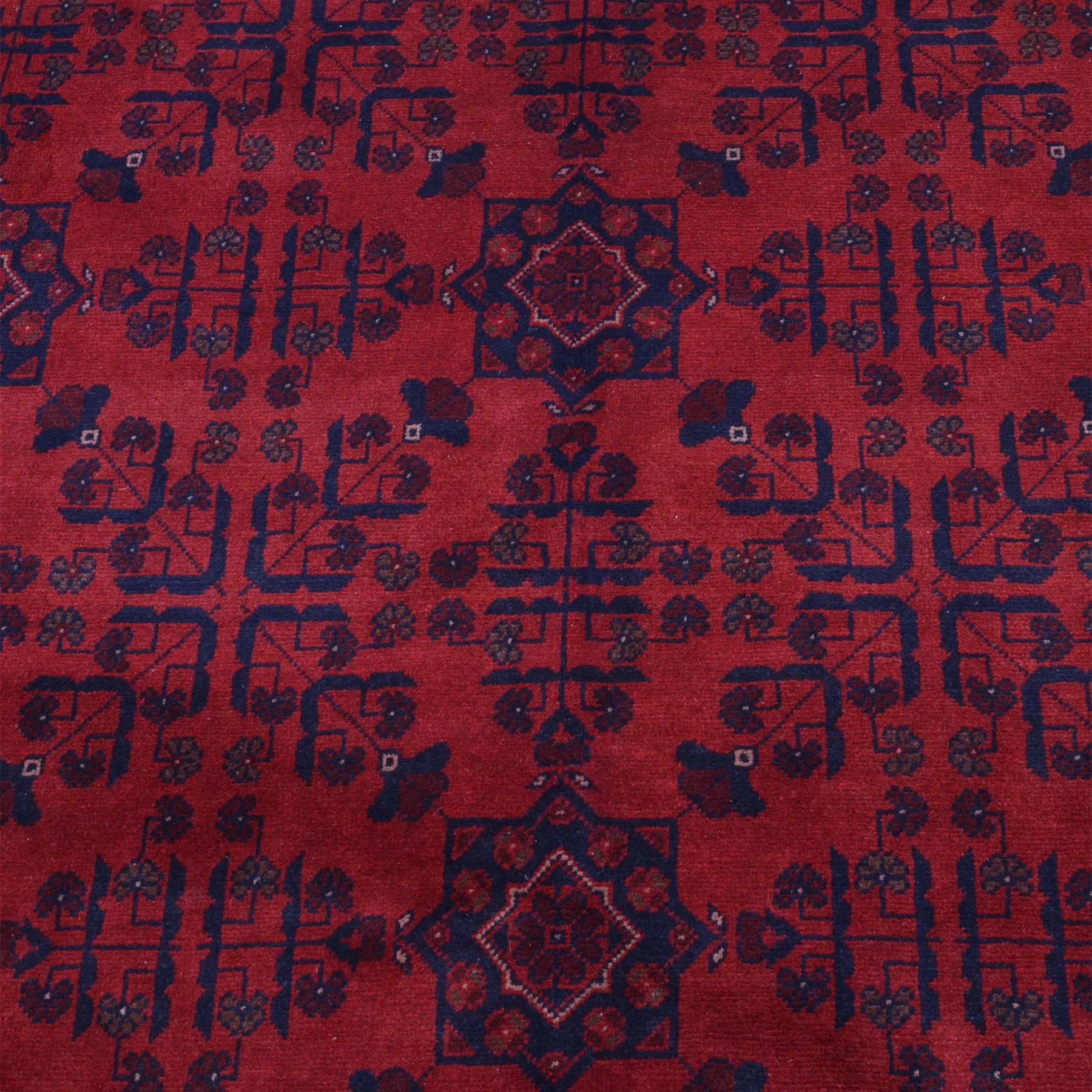 Hand-Knotted Khal Mohammadi Turkoman Wool Rug (Size 6.9 X 10.4) Brrsf-6108