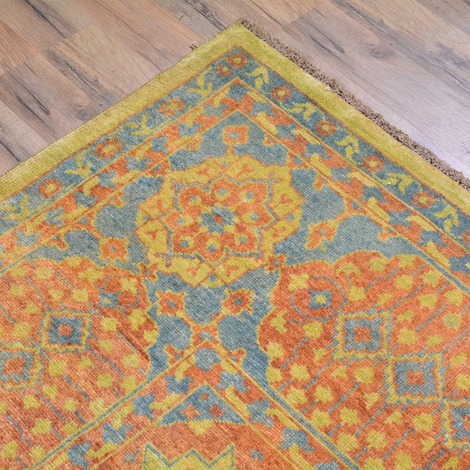 Hand-Knotted Mamluk Egyptian Design Wool Rug (Size 8.0 X 9.10) Brral-1095