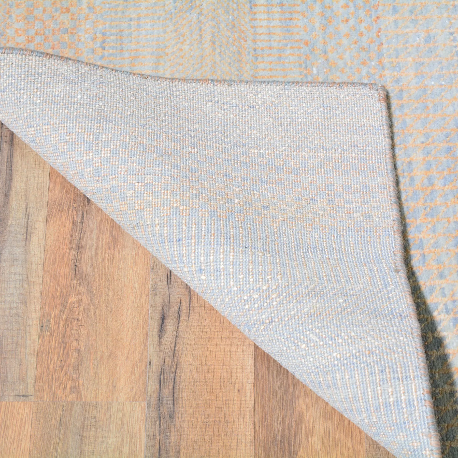Hand-Knotted Modern Contemporary Gabbeh Design 100% Wool Rug (Size 2.5 X 11.9) Cwral-7206