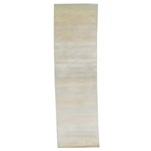 Hand-Knotted Modern Contemporary Gabbeh Design 100% Wool Rug (Size 2.5 X 11.9) Cwral-7206
