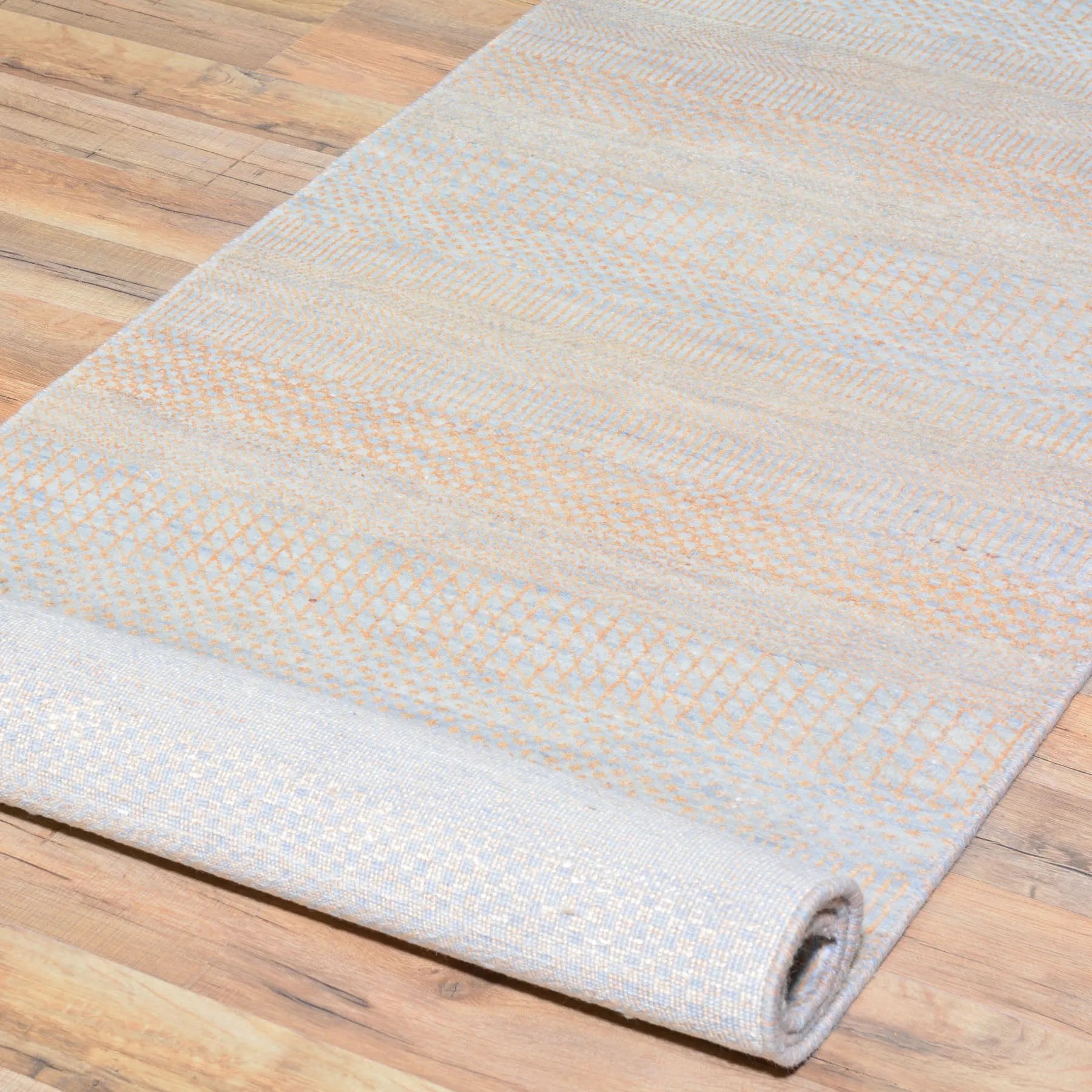 Hand-Knotted Modern Contemporary Gabbeh Design 100% Wool Rug (Size 2.5 X 11.9) Cwral-7206
