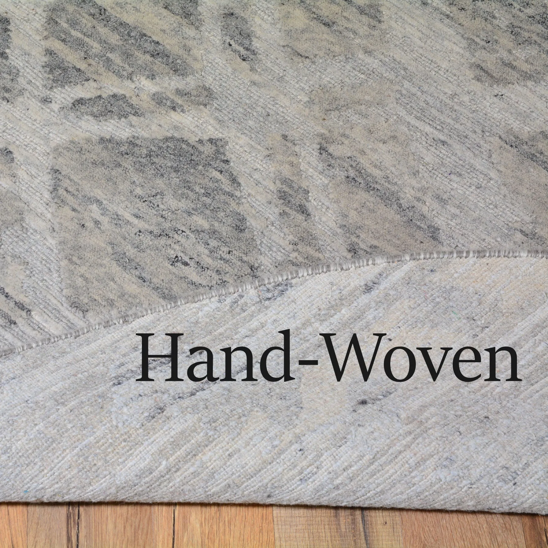 Hand-Knotted Modern Design Round Handmade Wool Rug (Size 6.0 X 6.0) Cwral-6999