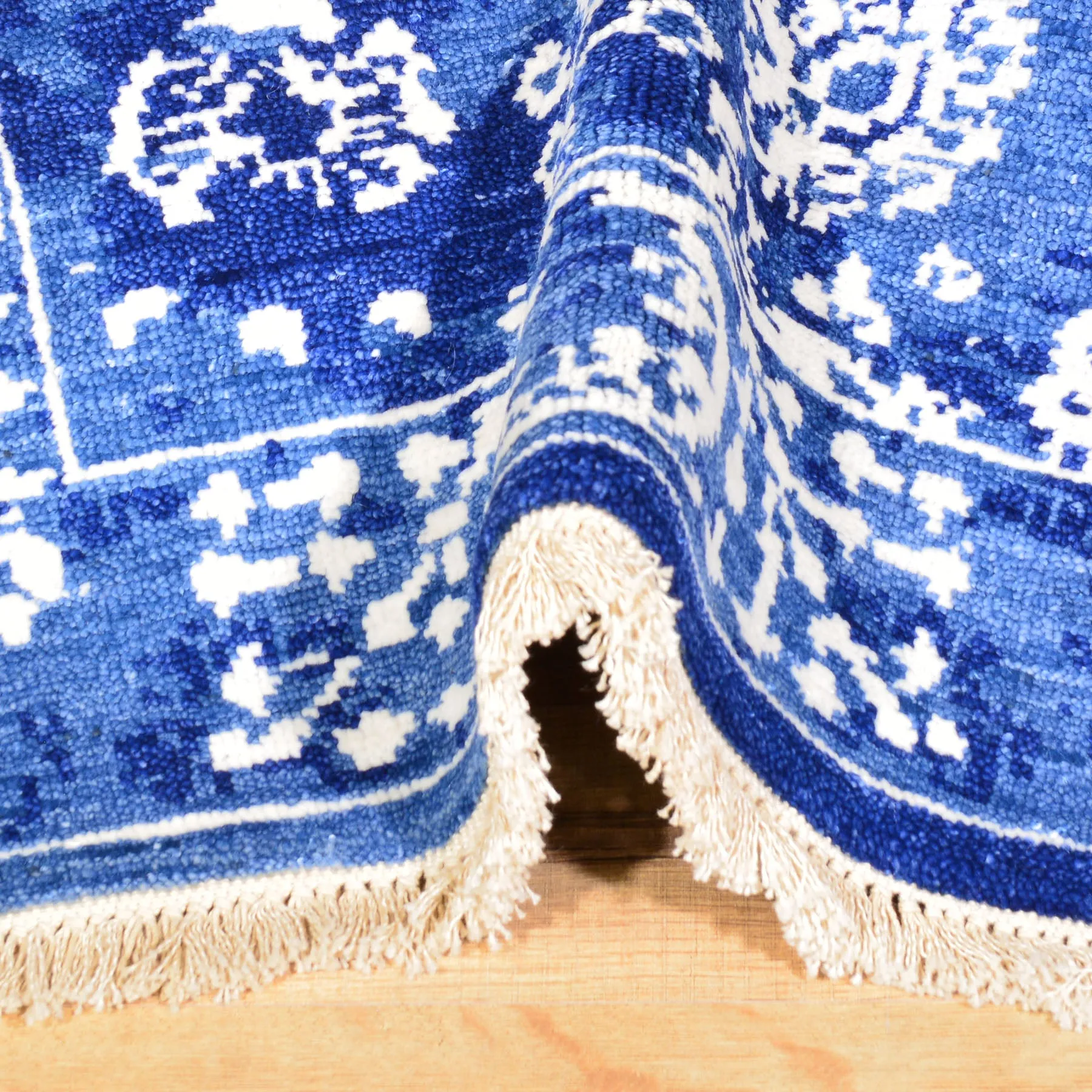 Hand-Knotted Oriental Design Handmade Wool Rug (Size 2.0 X 3.1) Cwral-8004