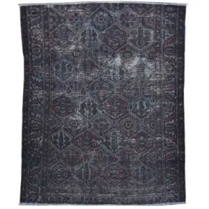 Hand-Knotted Oriental Overdyed Handmade Wool Rug (Size 5.0 X 6.0) Cwral-9102