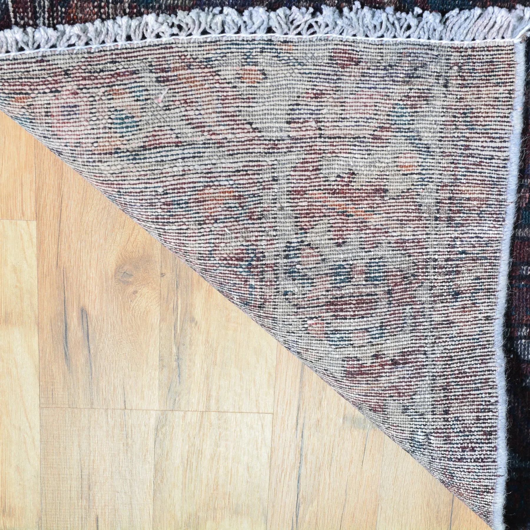 Hand-Knotted Oriental Overdyed Handmade Wool Rug (Size 5.0 X 6.0) Cwral-9102