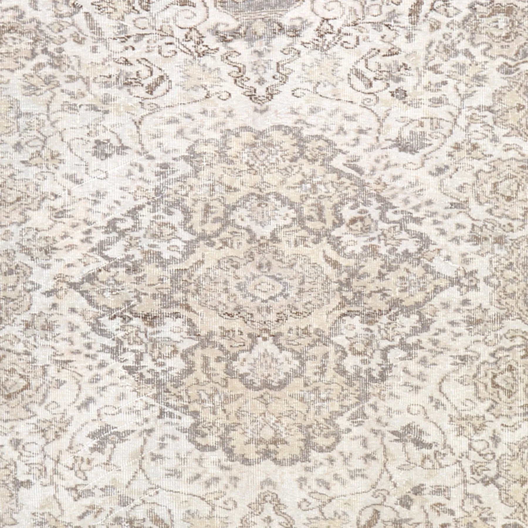 Hand-Knotted Over-dyed Patch Work 100% Wool Rug (Size 8.0 X 10.1) Brral-6165
