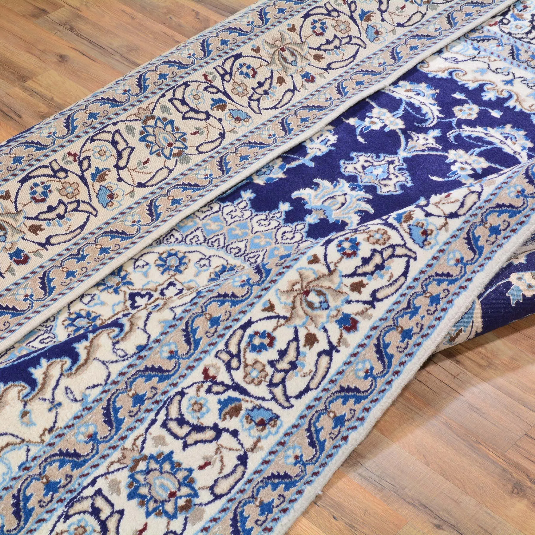 Hand-Knotted Persian Handmade Tribal Nain Design Rug (Size 6.0 X 9.0) Cwral-315