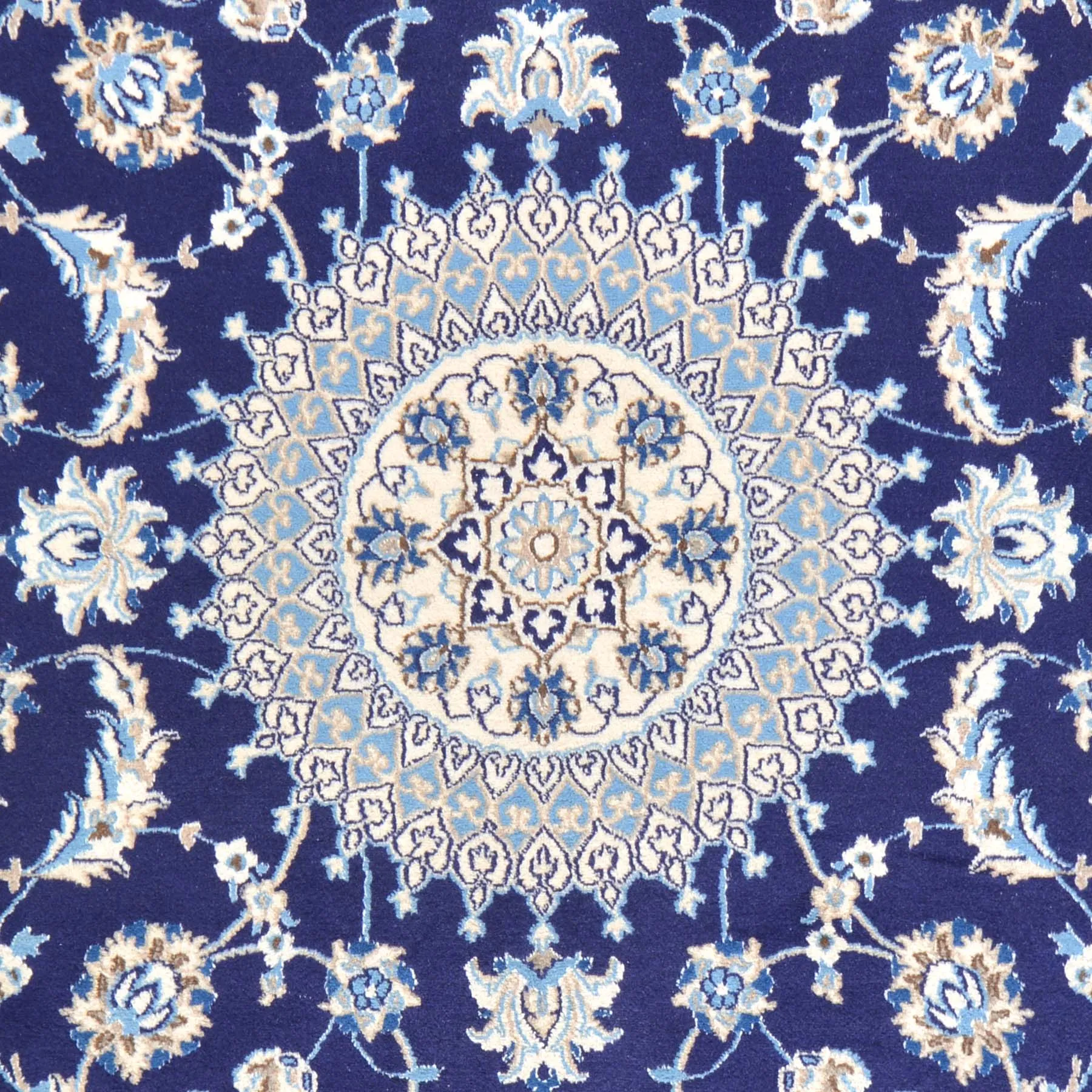 Hand-Knotted Persian Handmade Tribal Nain Design Rug (Size 6.0 X 9.0) Cwral-315