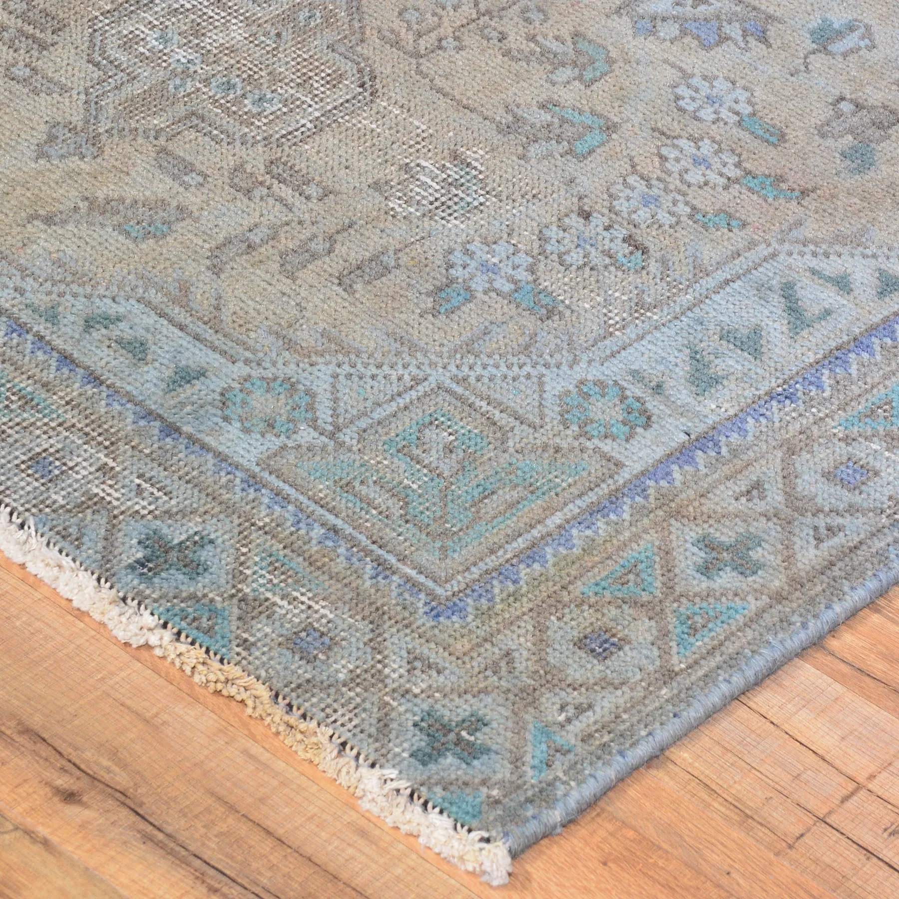 Hand-Knotted Persian Overdyed Traditional Design Handmade Wool Rug (Size 3.3 X 4.5) Brral-93