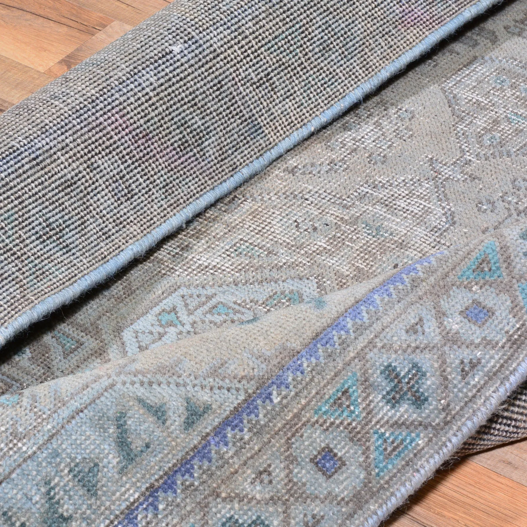 Hand-Knotted Persian Overdyed Traditional Design Handmade Wool Rug (Size 3.3 X 4.5) Brral-93