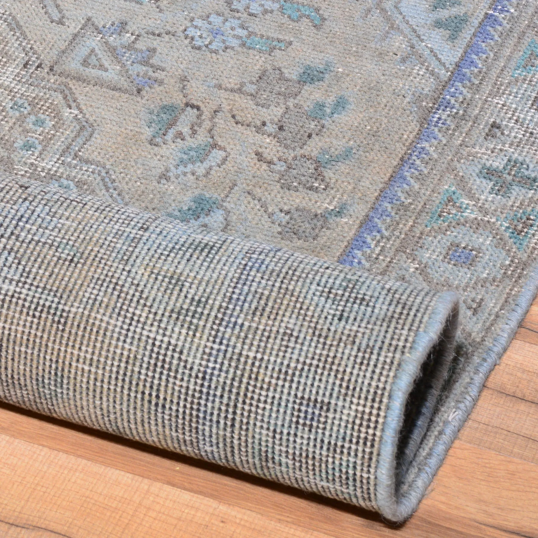 Hand-Knotted Persian Overdyed Traditional Design Handmade Wool Rug (Size 3.3 X 4.5) Brral-93