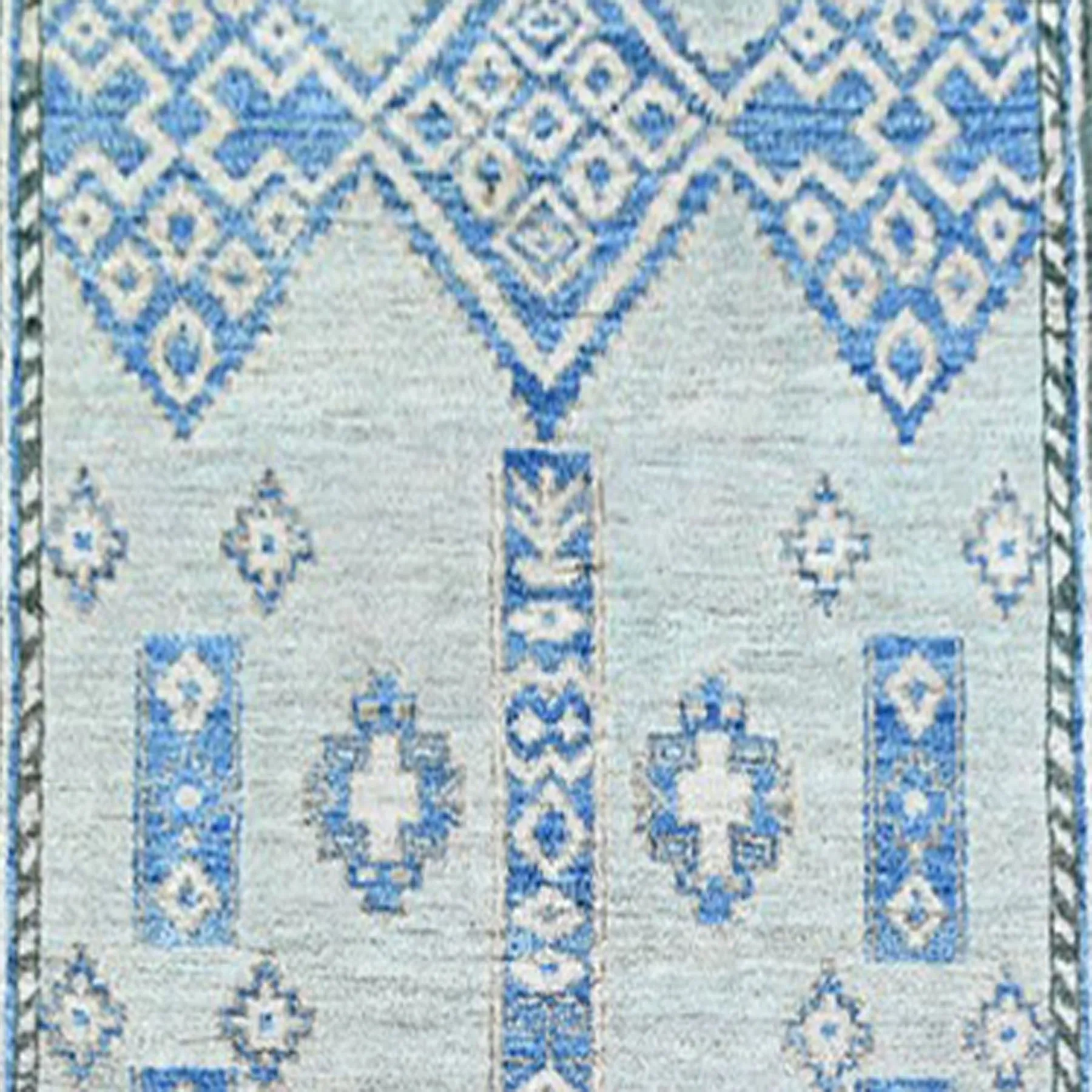 Hand-Knotted Peshawar Chobi Handmade Wool Southwestern Design Rug (Size 2.6 X 11.6) Cwral-9894