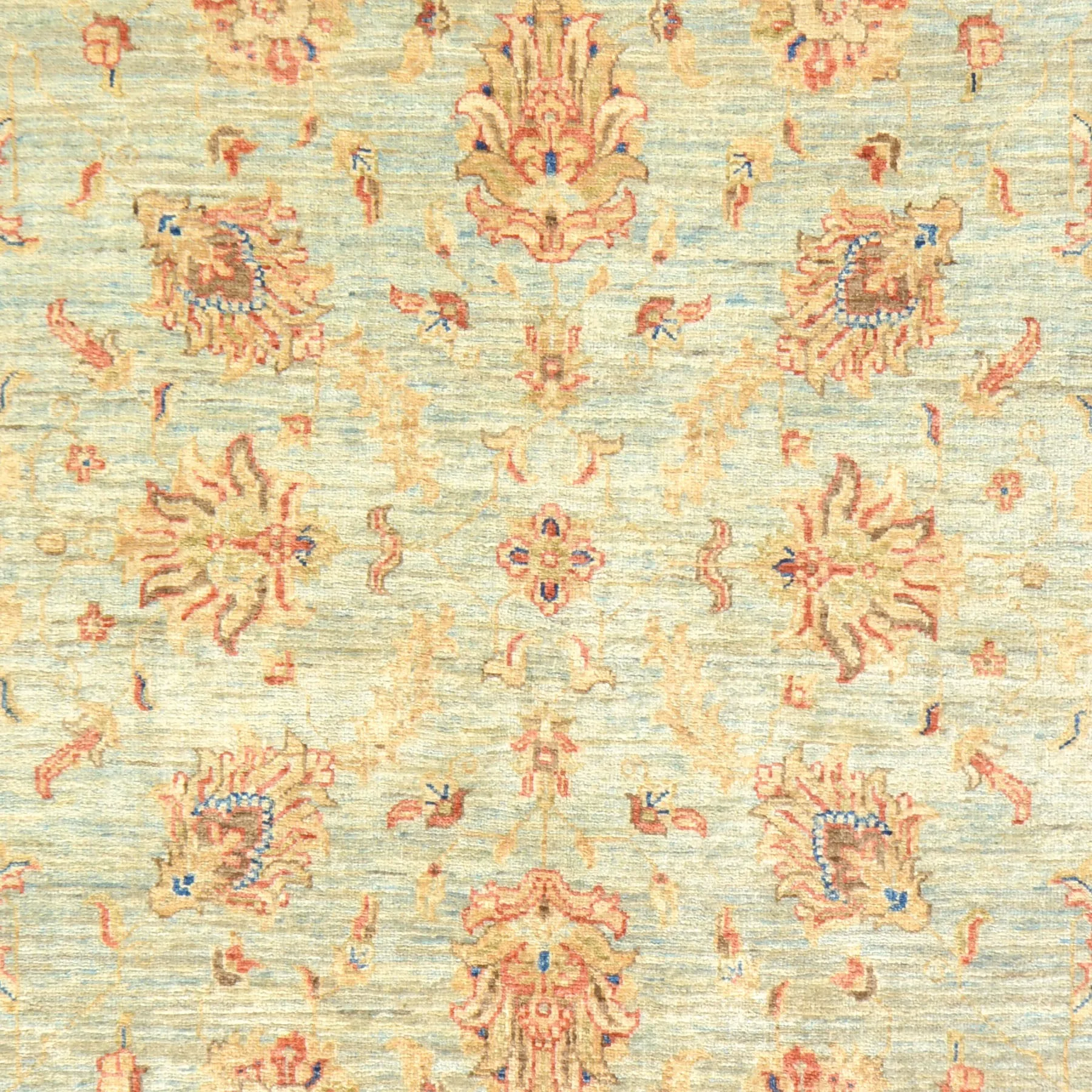 Hand-Knotted Peshawar Chobi Tribal Design Wool Rug (Size 4.8 X 6.7) Brral-750