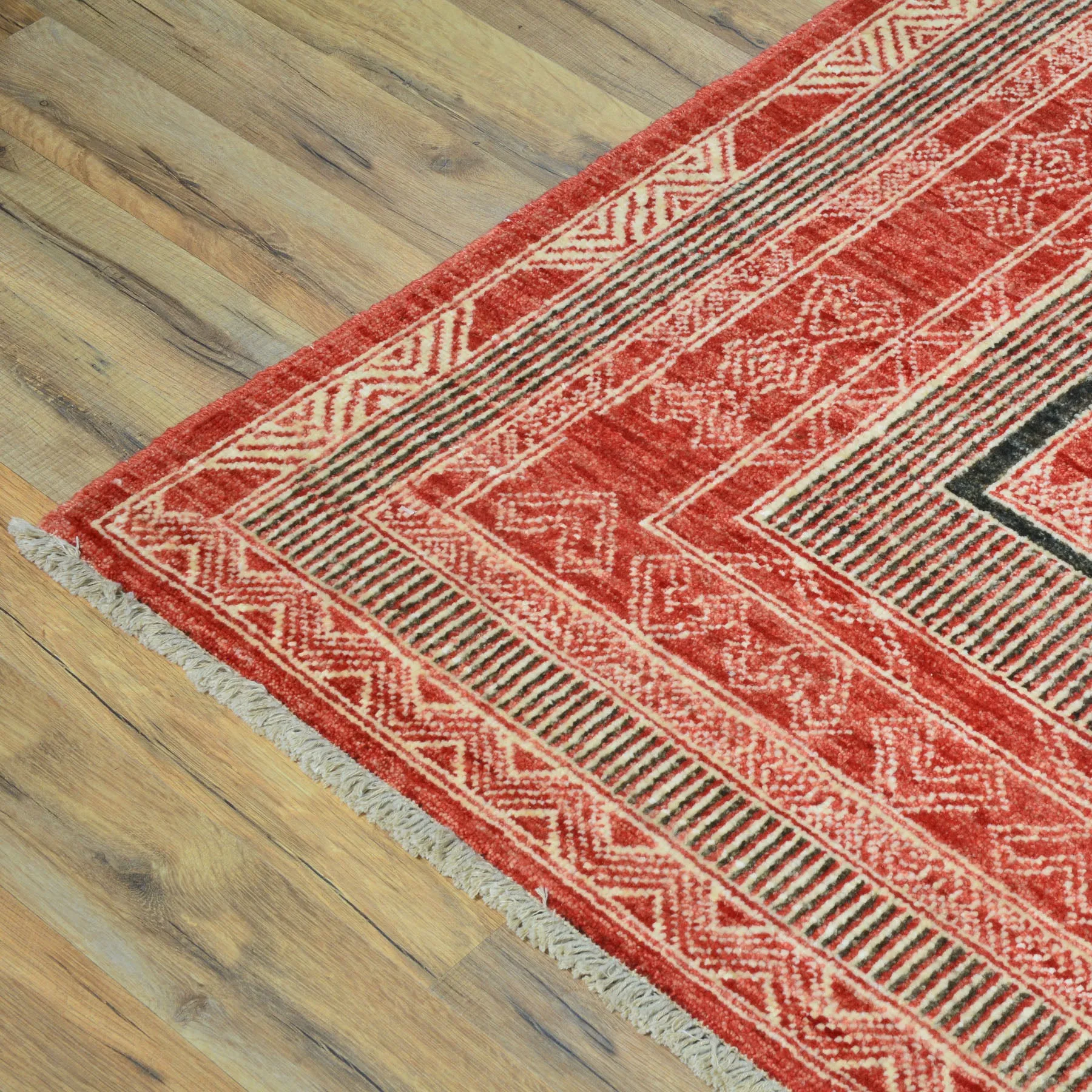 Hand-Knotted Southwestern Design Handmade Oriental Wool Rug (Size 8.0 X 9.8) Cwral-10323