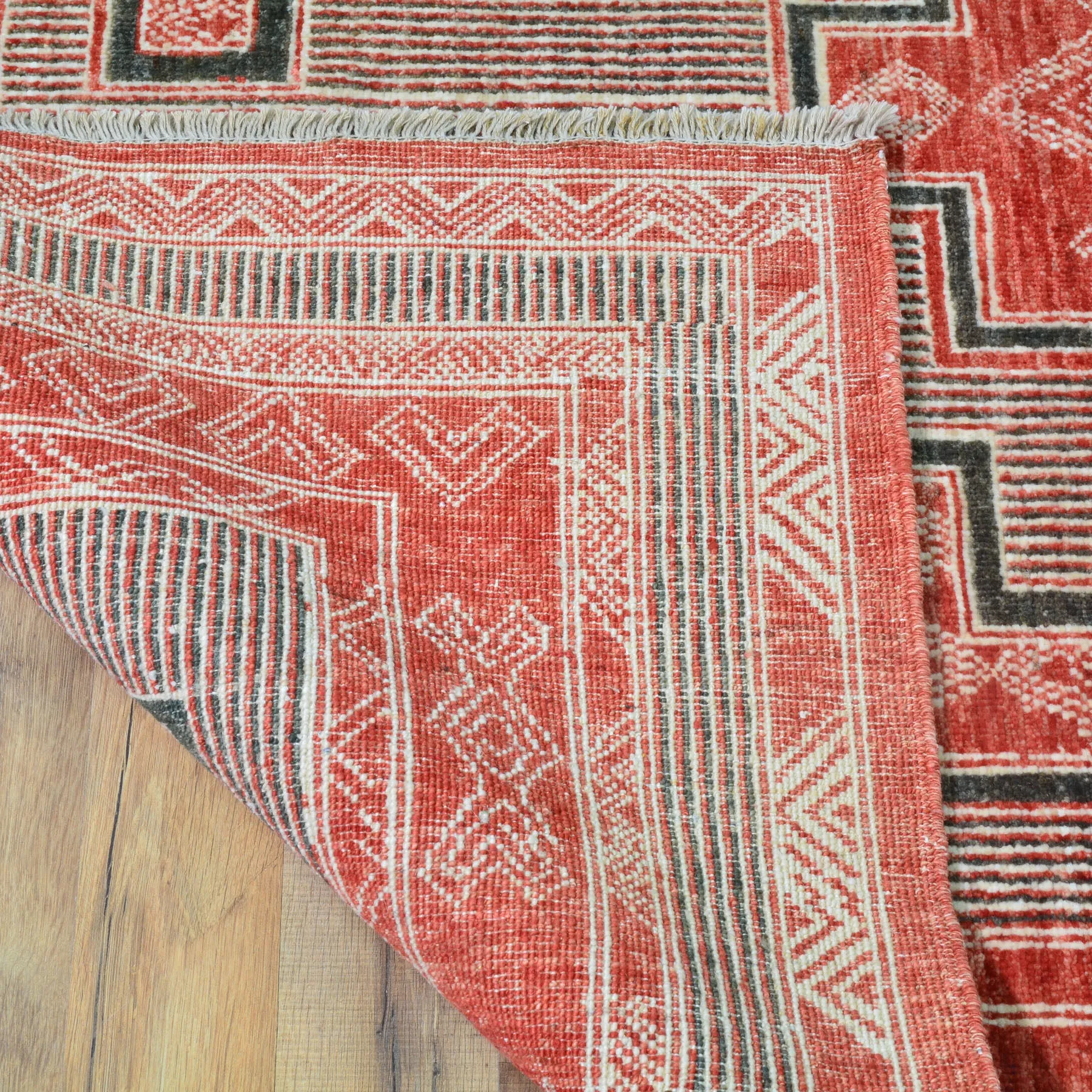 Hand-Knotted Southwestern Design Handmade Oriental Wool Rug (Size 8.0 X 9.8) Cwral-10323