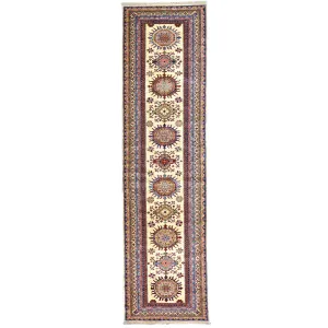 Hand-Knotted Super Kazak Caucasian Design 100% Wool Rug (Size 2.7 X 9.10) Brral-5397