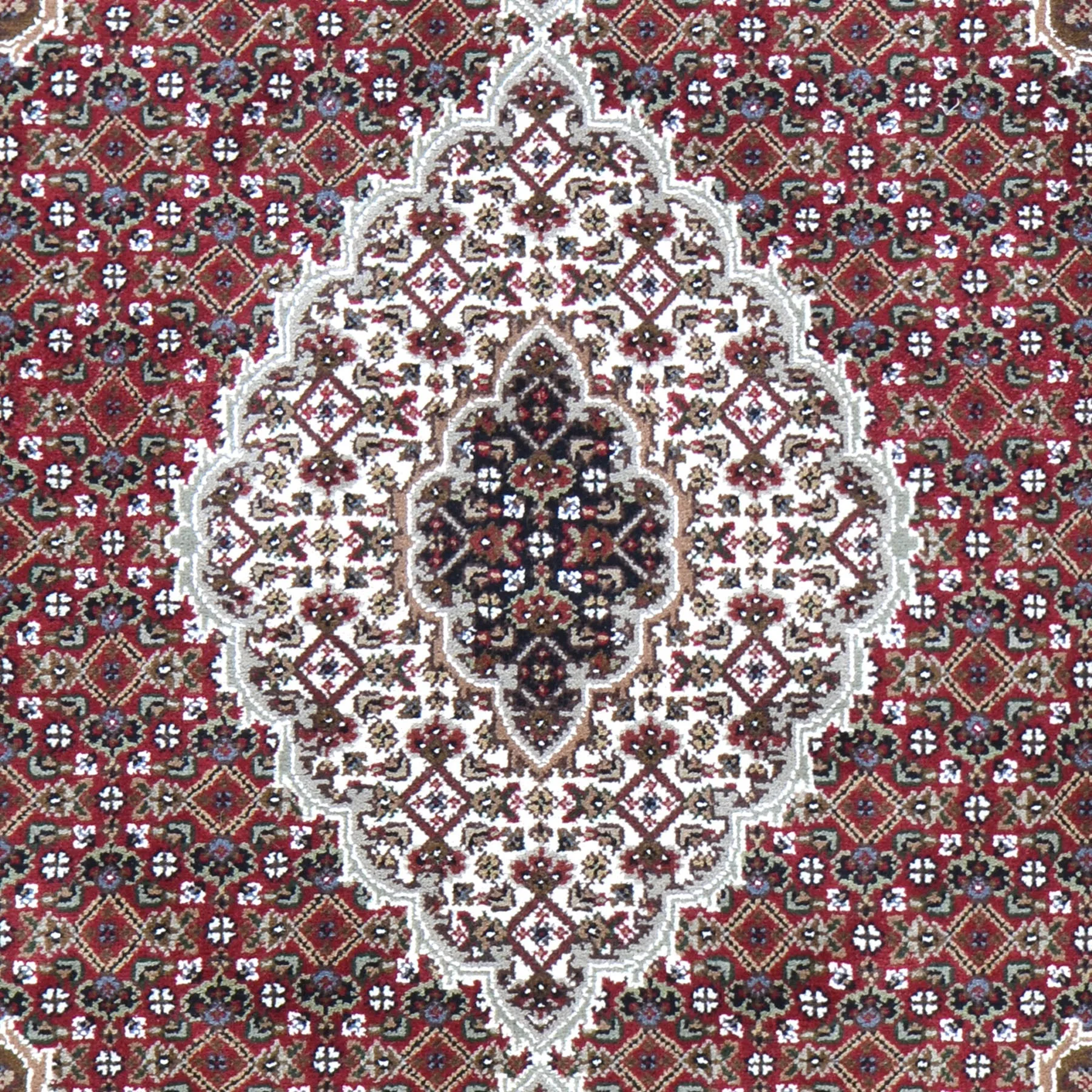 Hand-Knotted Tabriz Design Handmade Wool Rug (Size 4.1 X 6.1) Brral-4695