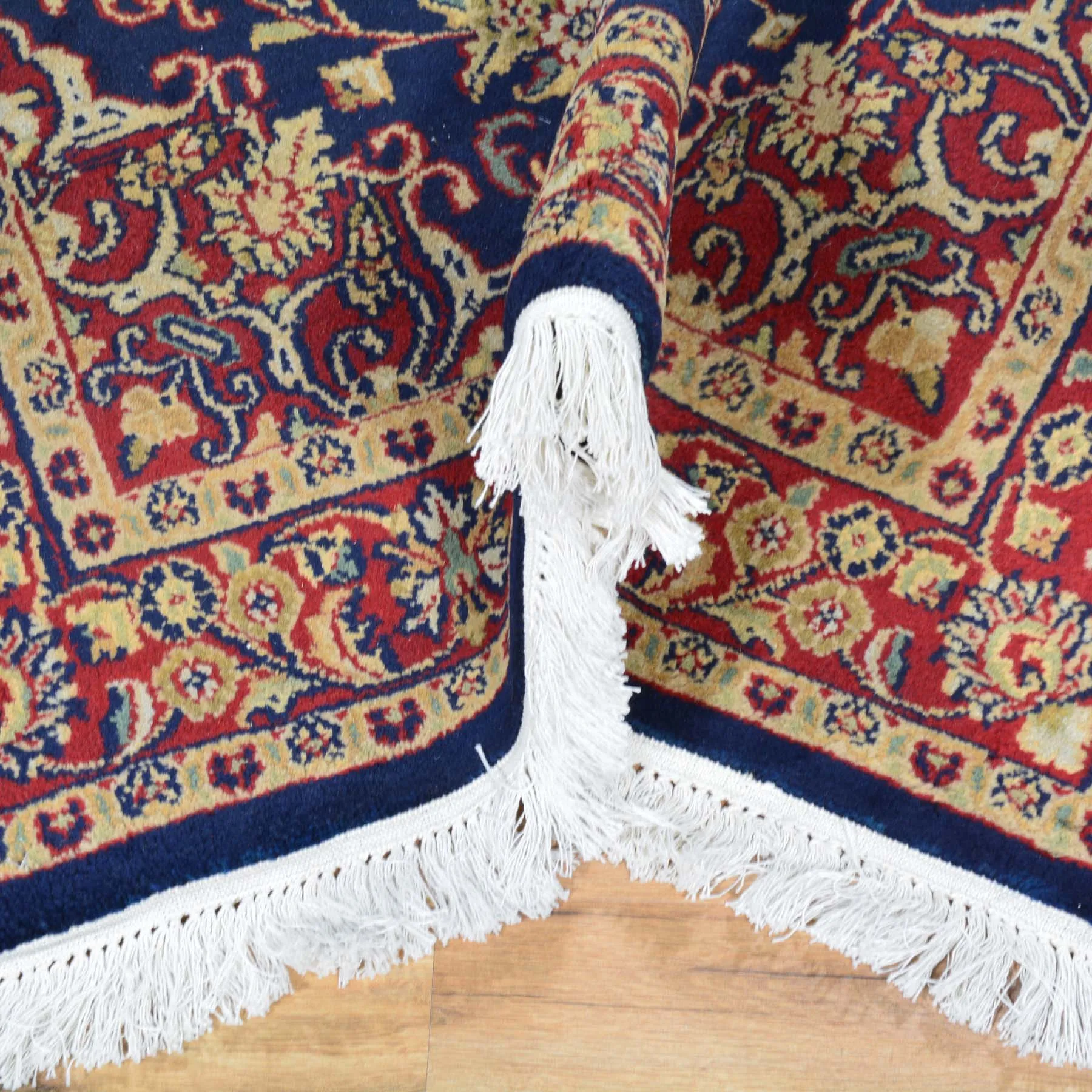 Hand-Knotted T.Wash Mahal Design Wool Rug (Size 3.6 X 5.10) Cwral-639