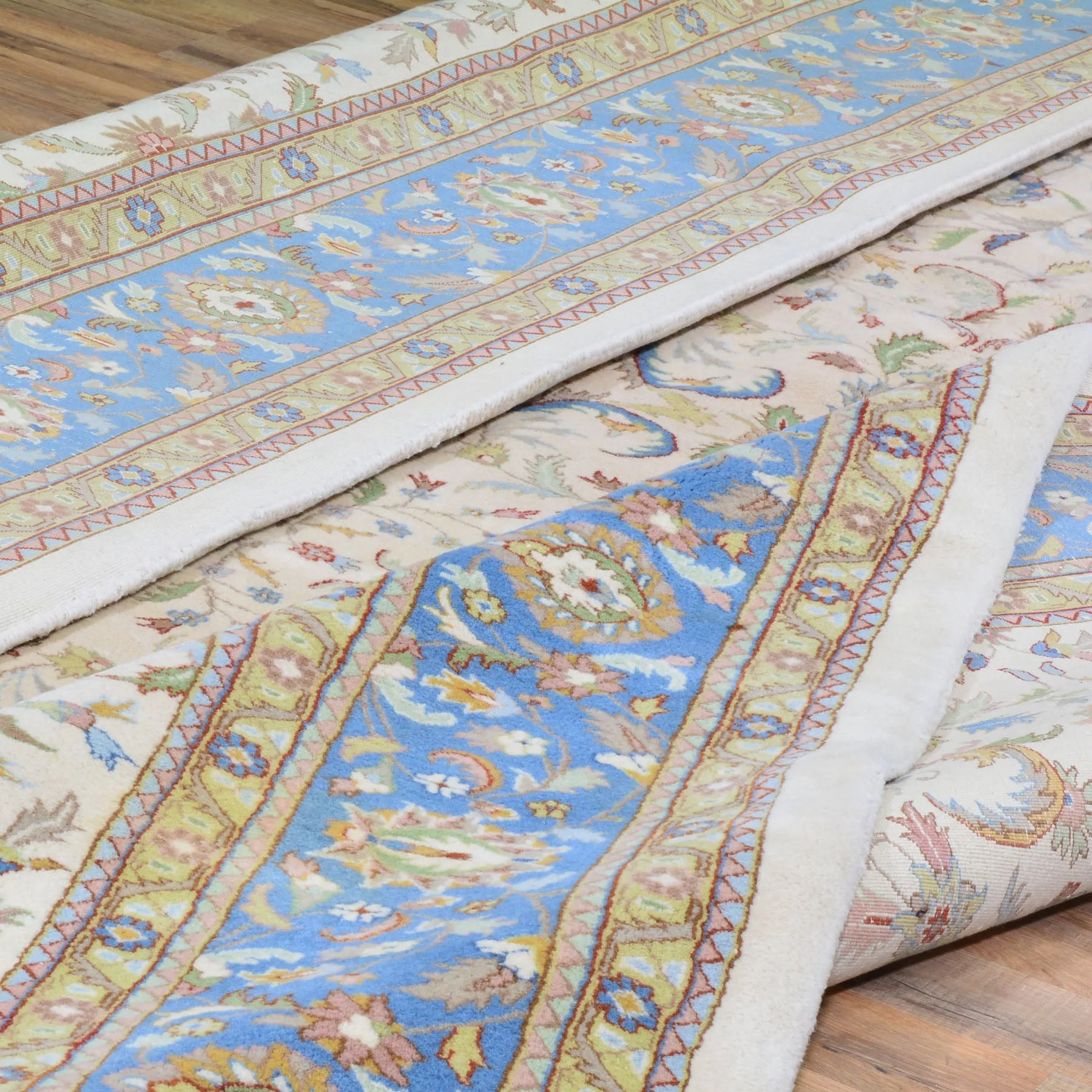 Hand-Knotted Vintage Design Handmade Wool Rug (Size 8.11 X 15.9) Brral-5490