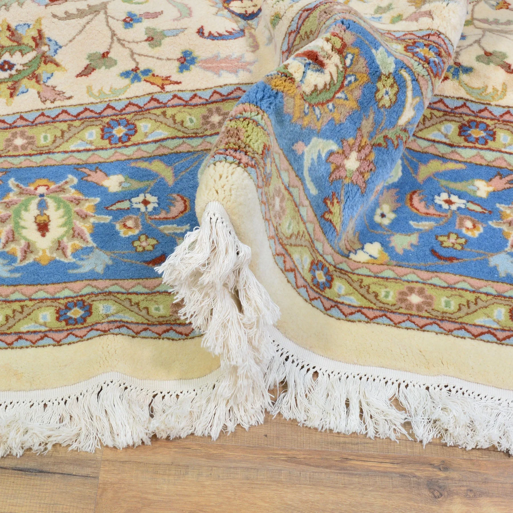 Hand-Knotted Vintage Design Handmade Wool Rug (Size 8.11 X 15.9) Brral-5490