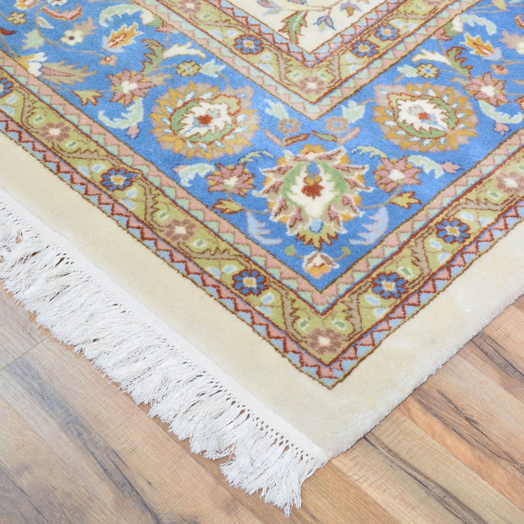Hand-Knotted Vintage Design Handmade Wool Rug (Size 8.11 X 15.9) Brral-5490