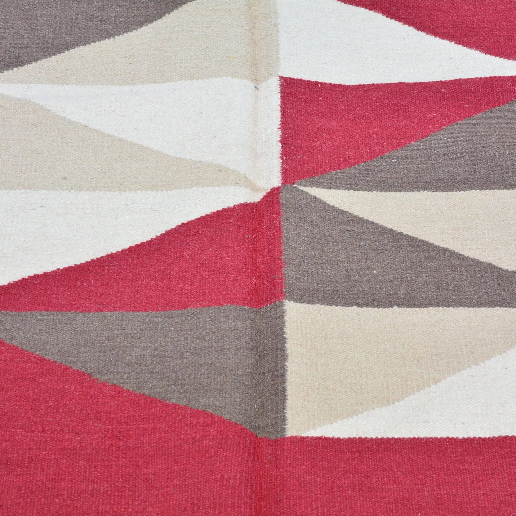Hand-Woven Navajo Style Southwestern Design FlatWeave Rug (Size 6.0 X 9.0) Cwral-6036