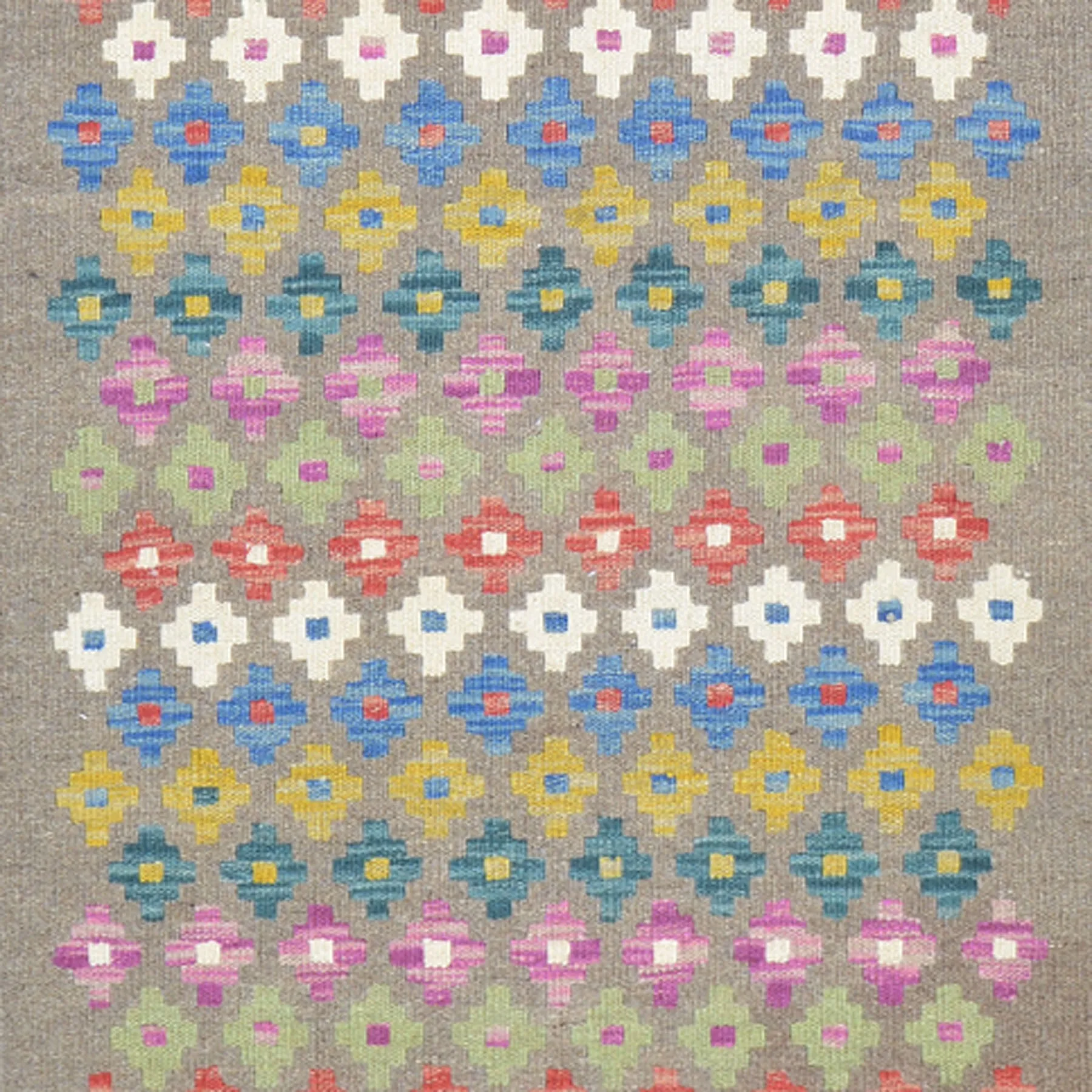 Hand-Woven Reversible Momana Kilim Handmade Wool Rug (Size 2.9 X 9.6) Cwral-10686