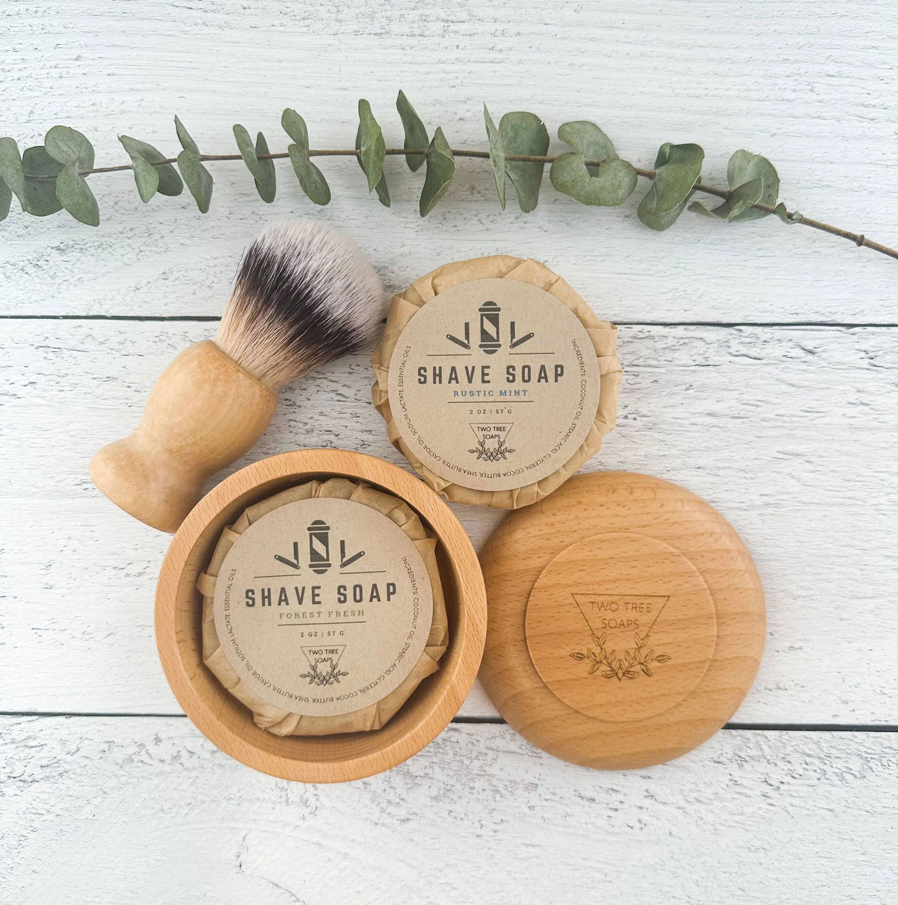 Handmade Shave Soap - Forest Fresh