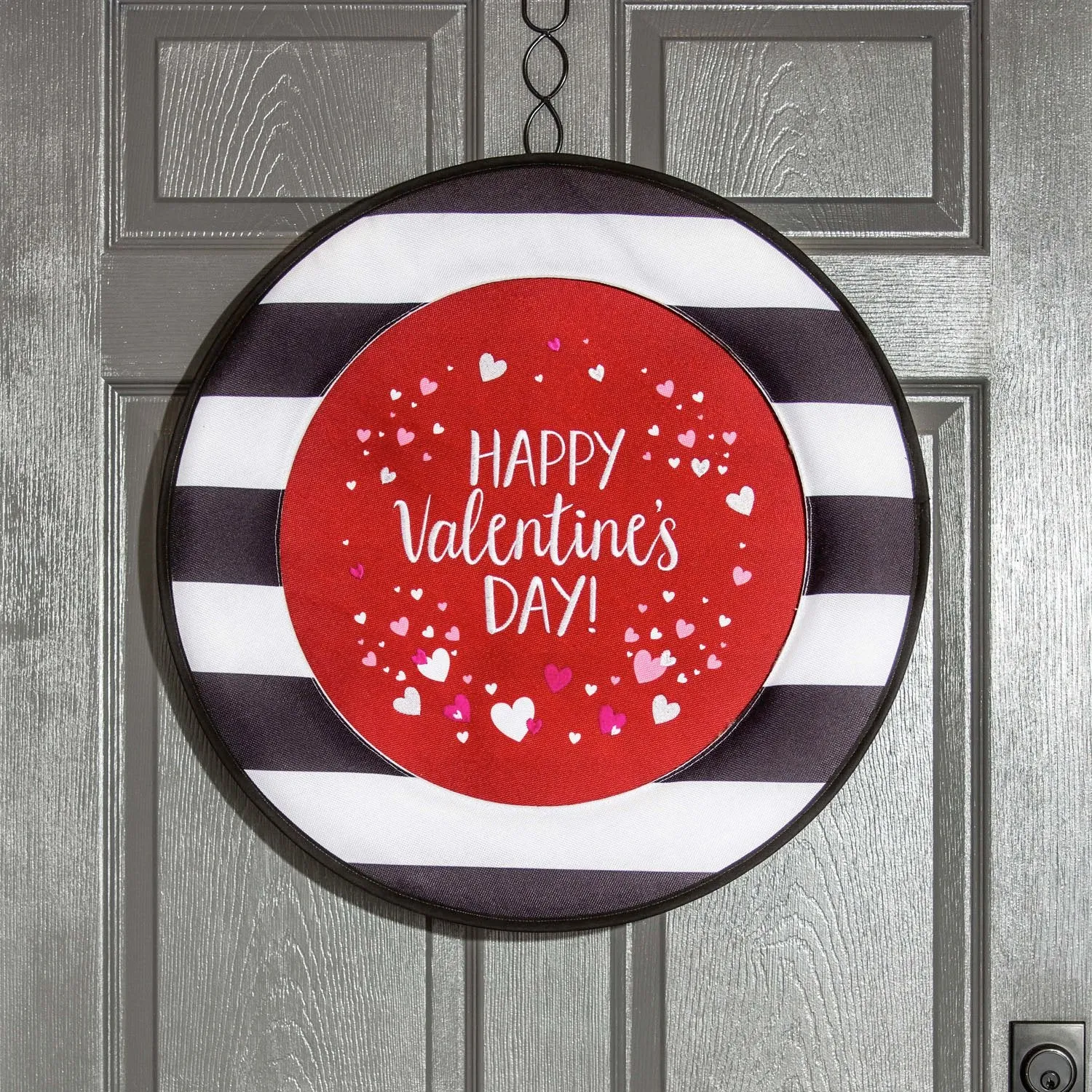 Happy Valentine's Day Sassafras Switchable Door Décor Insert,2idi1827