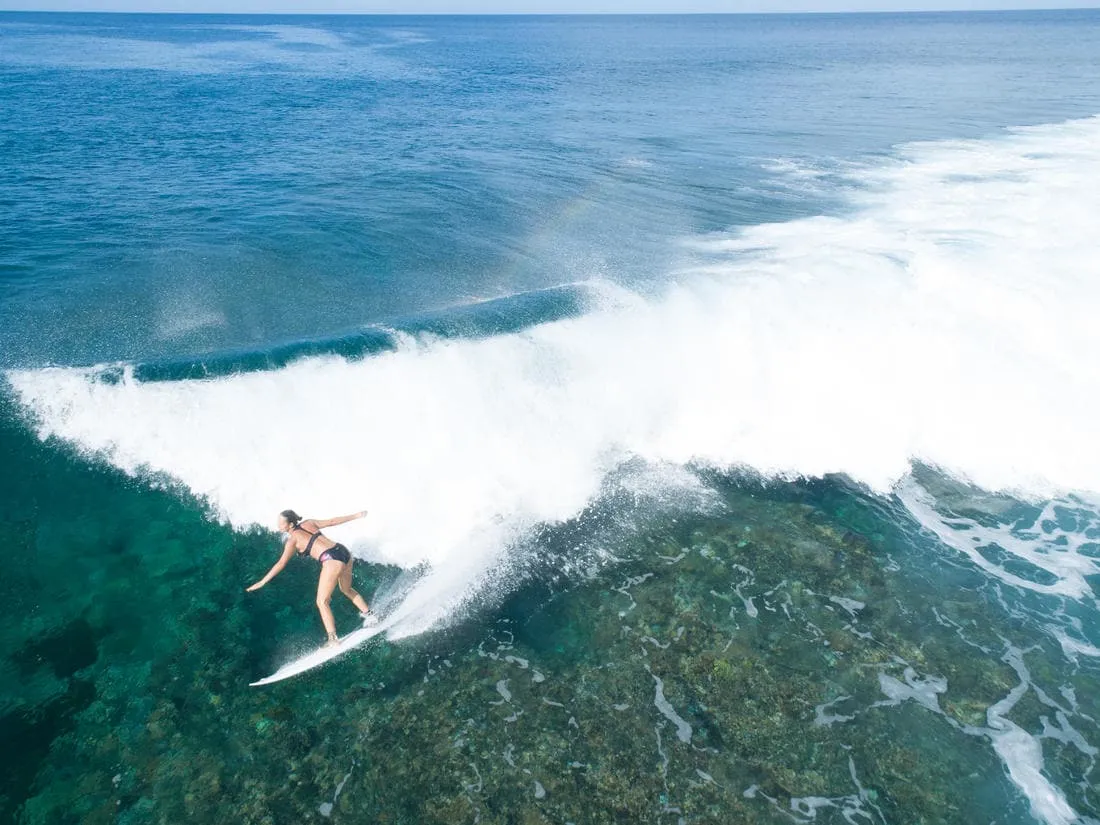 Haut de maillot de bain brassière de surf femme dos réglable ISA FOAMY