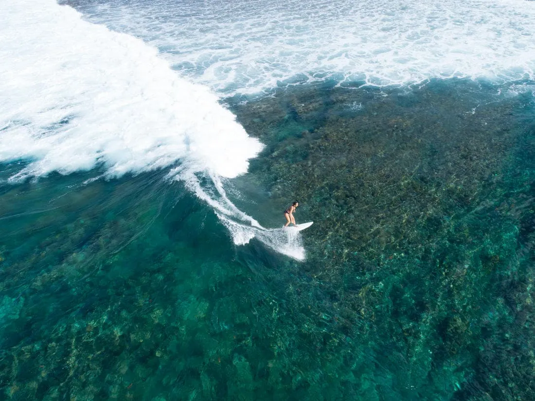 Haut de maillot de bain brassière de surf femme dos réglable ISA FOAMY