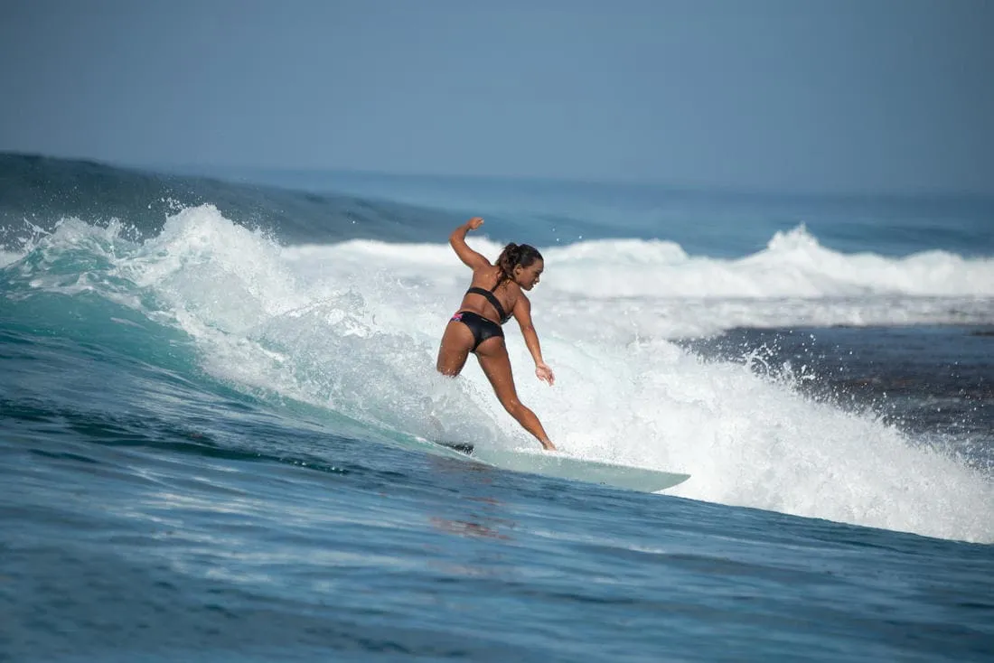 Haut de maillot de bain brassière de surf femme dos réglable ISA FOAMY