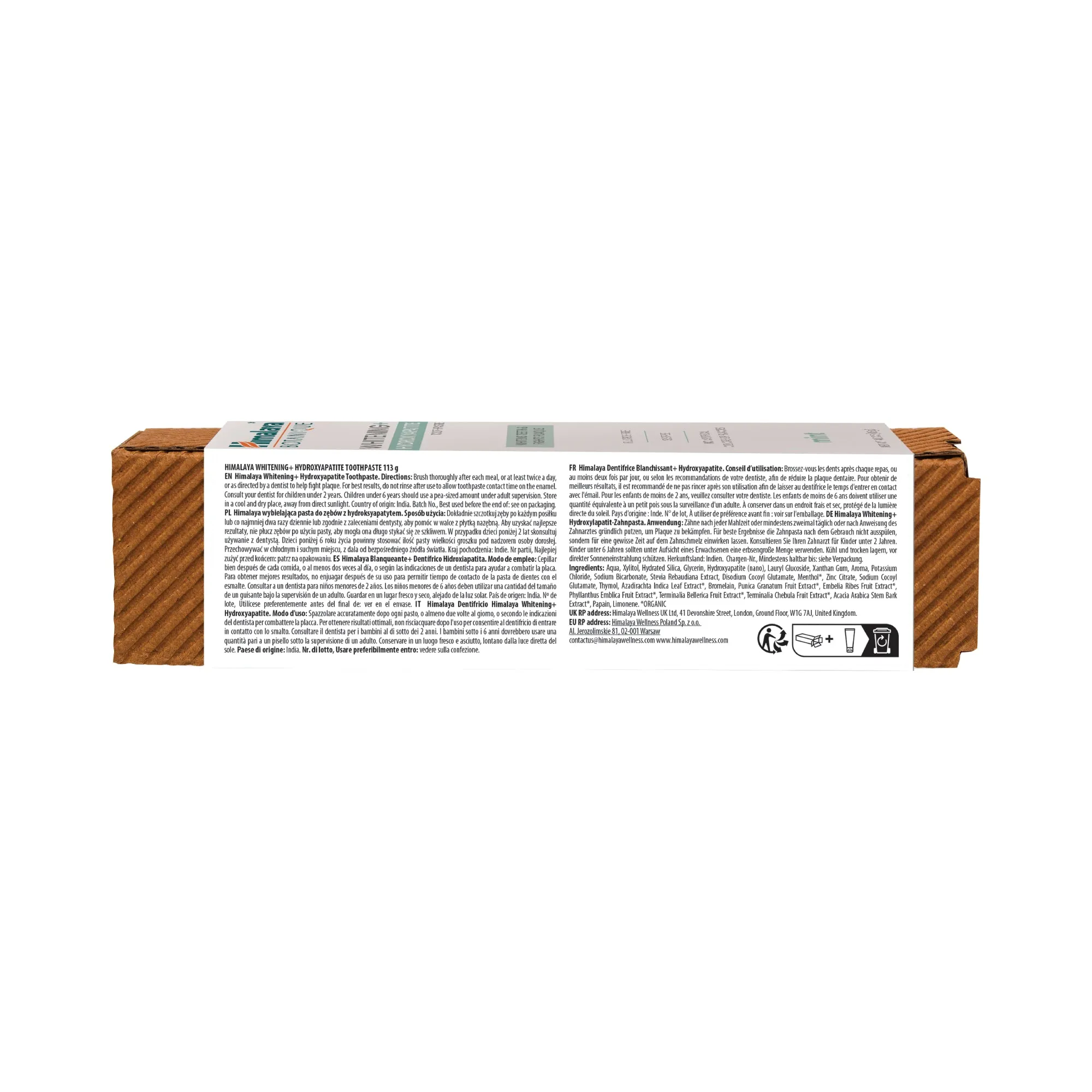 Himalaya Botanique Whitening   Hydroxyapatite Toothpaste - 113 g