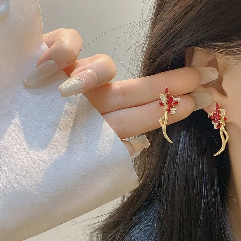 Holiday Bouquet Earrings