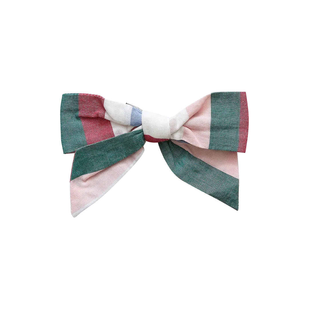 Holiday Bow - Holiday Stripe