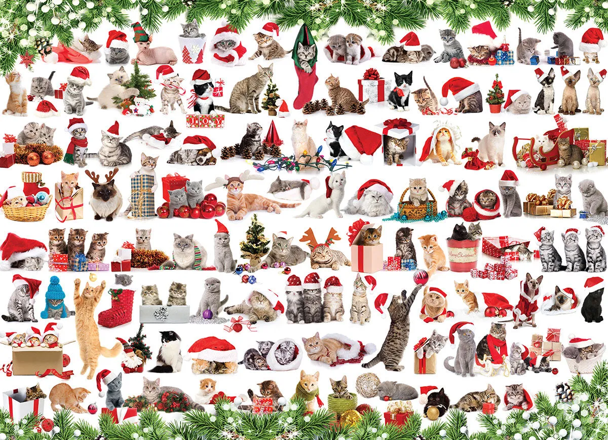 Holiday Cats - 1000pc