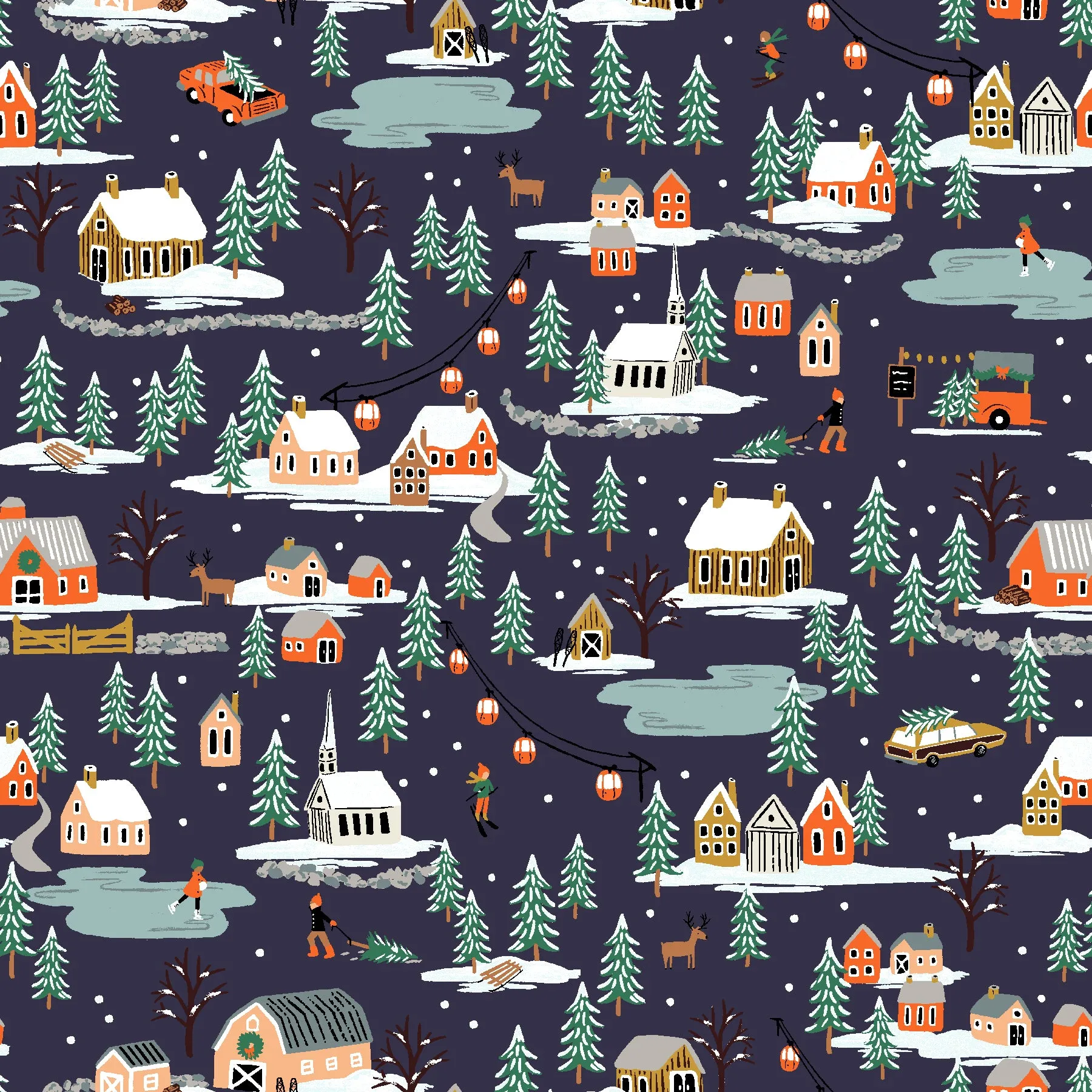 Holiday Classics II, Holiday Village in Navy