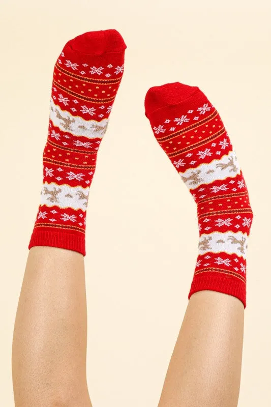 Holiday Crew Socks