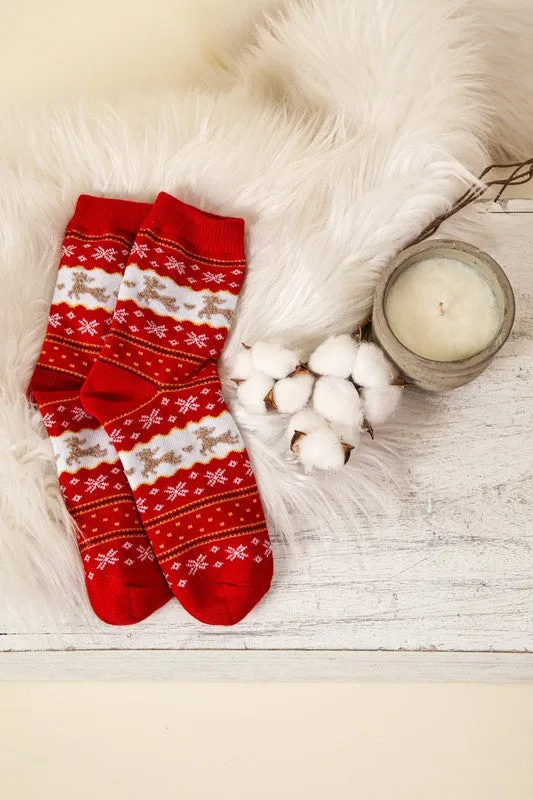 Holiday Crew Socks