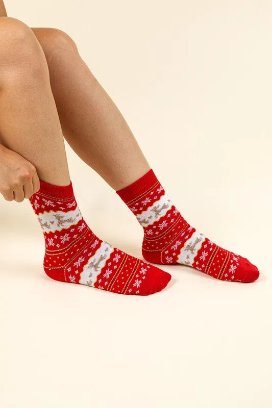 Holiday Crew Socks
