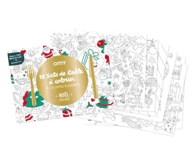 Holiday Paper Placemats